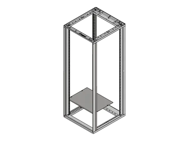SCHROFF Rackboden-Abdeckung - RAL 7021 27230189