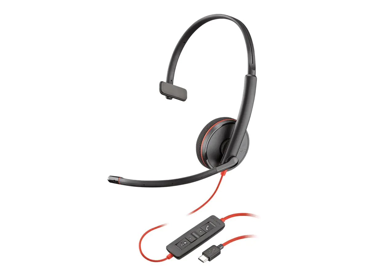 Poly Blackwire C3210 - 3200 Series - Headset - On-Ear - kabelgebunden - USB-C