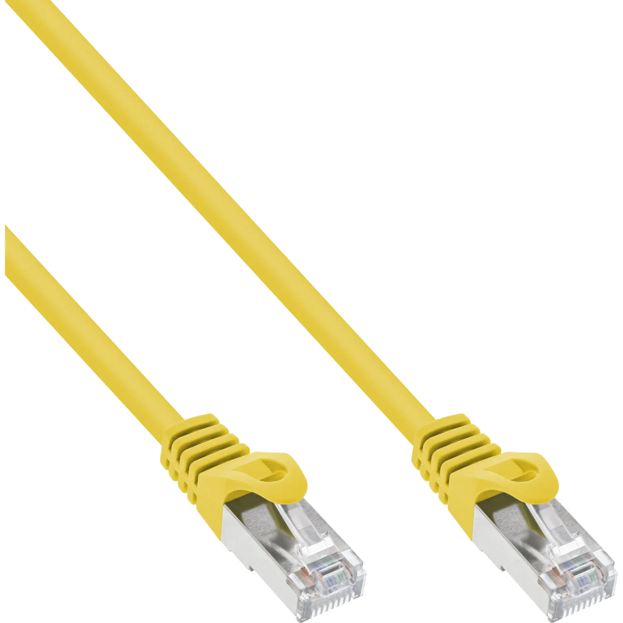 InLine Patchkabel - F/UTP - Cat.5e - gelb - 1m 71501Y