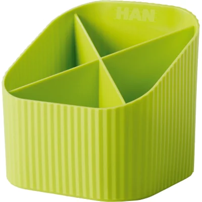 HAN Schreibtischköcher Re-X-LOOP 17238-950 4Fächer RC lemon HAN Schreibtischköcher Re-X-LOOP 17238-950 4Fächer RC lemon