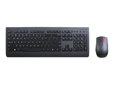 Lenovo Professional Combo - Tastatur-und-Maus-Set - kabellos - 2.4 GHz - Deutsch - für ThinkPad E46X; E56X; L460; L560; P40 Yoga; P50; P70; T460; T560; X260; ThinkPad Yoga 260 Lenovo Professional Combo - Tastatur-und-Maus-Set - kabellos - 2.4 GHz - Deutsch - für ThinkPad E46X; E56X; L460; L560; P40 Yoga; P50; P70; T460; T560; X260; ThinkPad Yoga 260