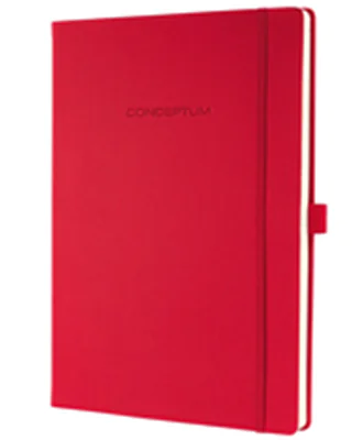 SIGEL Notizbuch Conceptum CO116 DIN A4+ Hardcover 194S. liniert sw