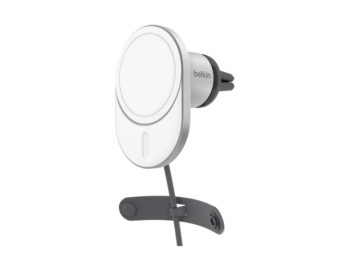 Belkin Kfz-Halterung für induktives Laden - magnetisch mit Qi2 + Kfz-Netzteil