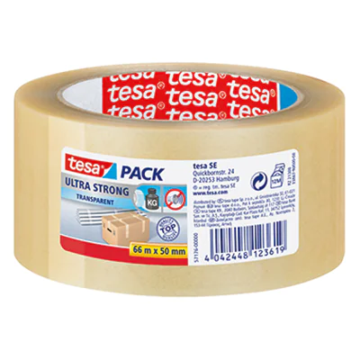 tesa Packband tesapack Ultra Strong 57176-00000 50mmx66m transparent tesa Packband tesapack Ultra Strong 57176-00000 50mmx66m transparent