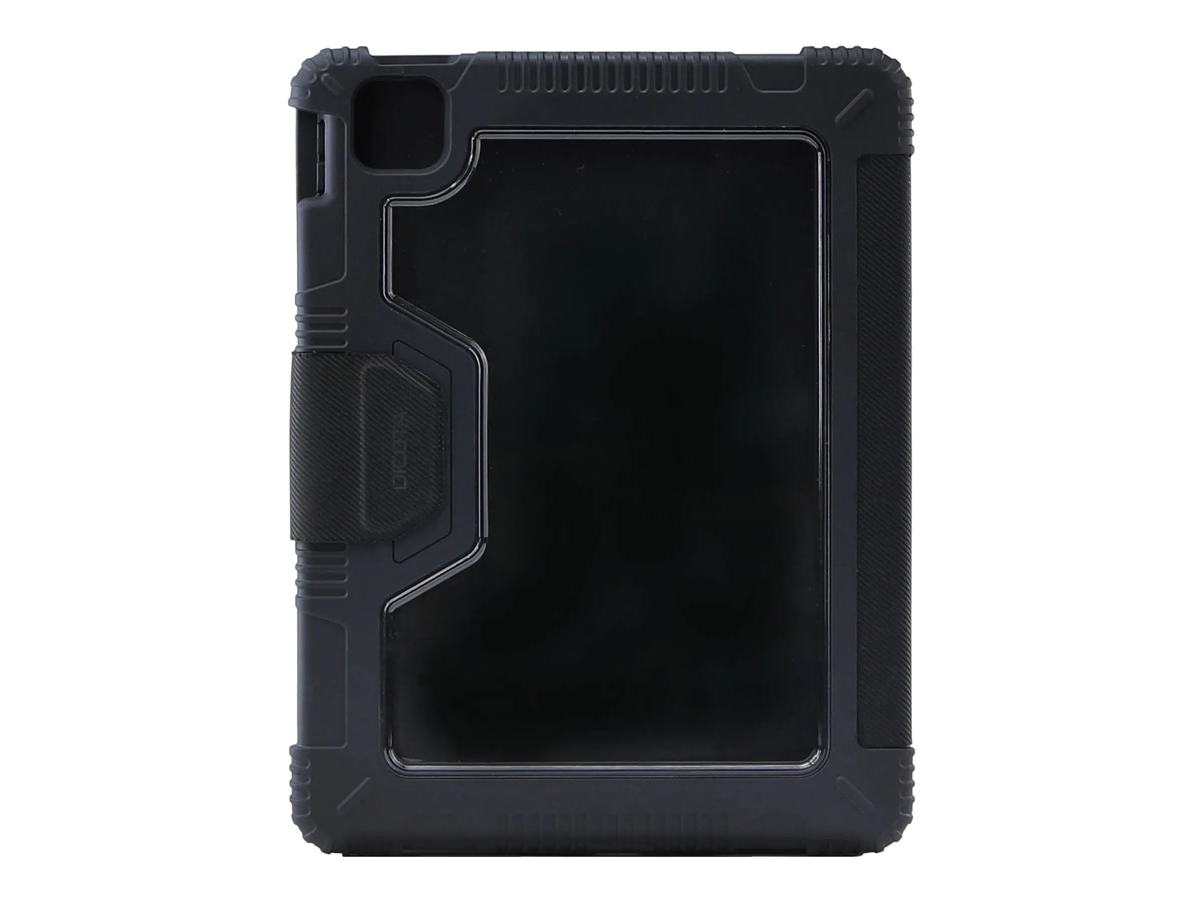 Dicota Folio Case - Flip-Hülle für Tablet - Thermoplastisches Polyurethan (TPU), Polycarbonat, recycletes PET - Schwarz - 11" - für Apple 10.9-inch iPad Air (4. Generation); 11-inch iPad Pro (3. Generation)