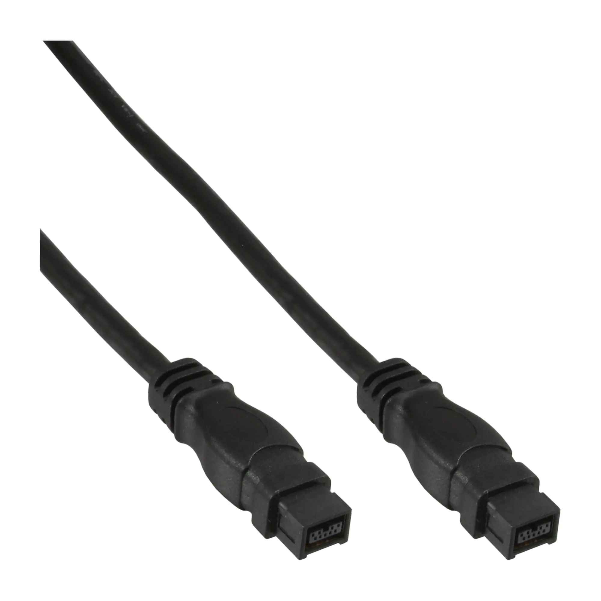 InLine FireWire Kabel - IEEE1394 9pol Stecker / Stecker - schwarz - 3m 39903