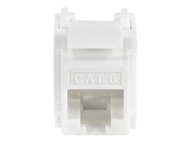 LogiLink Professional - Modulare Eingabe - CAT 6 - UTP - RJ-45 - weiß (Packung mit 10) NK4056