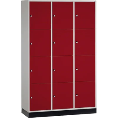 C+P Schließf.schrank 8470302S10019 12Fächer 1950x1220x500mm lgr/rrt C+P Schließf.schrank 8470302S10019 12Fächer 1950x1220x500mm lgr/rrt