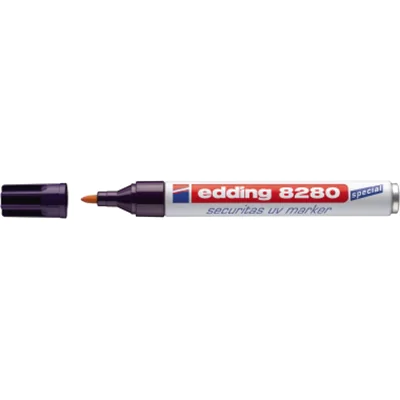 edding Uv-Marker 8280 4-8280100 farblos Schaft weiß edding Uv-Marker 8280 4-8280100 farblos Schaft weiß