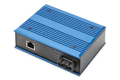 Digitus - Medienkonverter - 1GbE - 1000Base-SX, 10/100/1000Base-T - RJ-45 / SC - bis zu 20 km Digitus - Medienkonverter - 1GbE - 1000Base-SX, 10/100/1000Base-T - RJ-45 / SC - bis zu 20 km