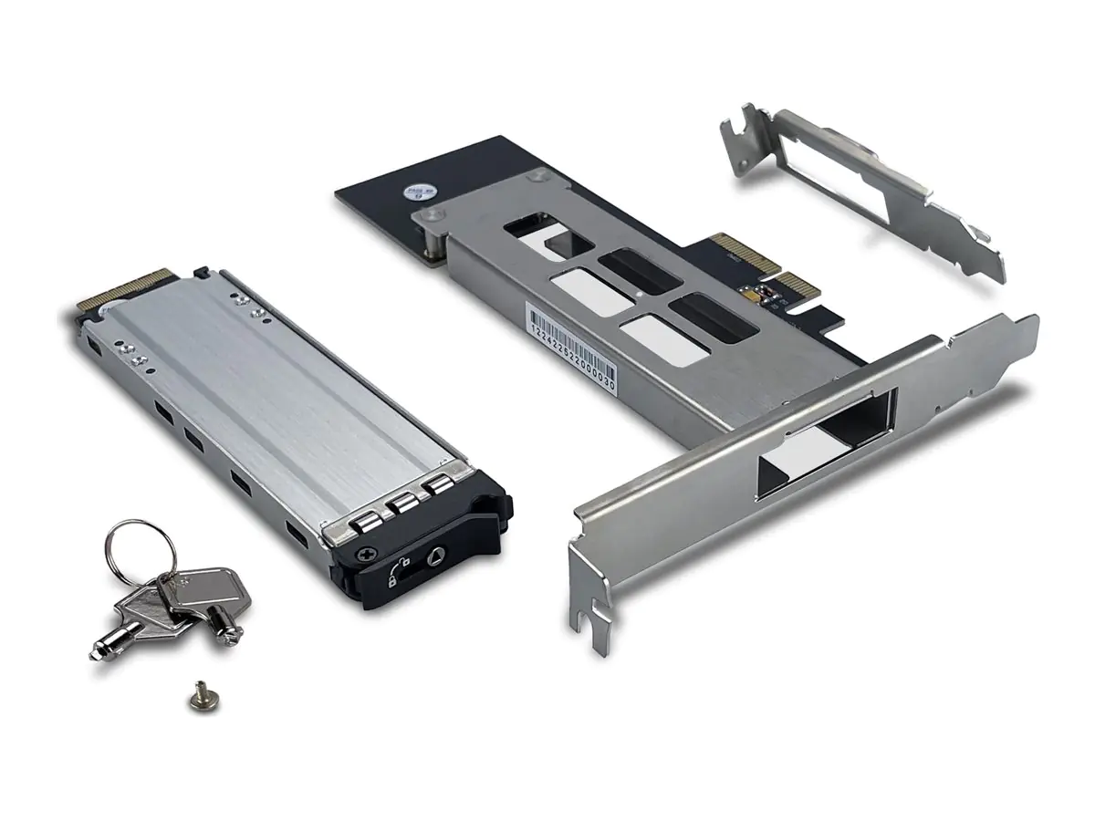 FANTEC NVMePCIe-WL-TR-1 - Schnittstellenadapter - M.2 - PCIe 4.0 x4 (NVMe) 2522