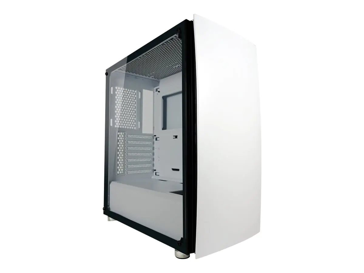 LC-Power Gaming 713W Bright_Sail_X - Mid tower - ATX - Seitenteil mit Fenster (gehärtetes Glas) LC-713W-ON