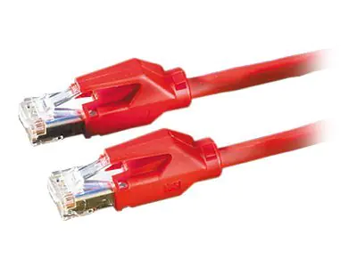 Dätwyler - Patch-Kabel - RJ-45 (M) zu RJ-45 (M) - 3 m - SSTP-Kabel - CAT 6 - halogenfrei - Rot Dätwyler - Patch-Kabel - RJ-45 (M) zu RJ-45 (M) - 3 m - SSTP-Kabel - CAT 6 - halogenfrei - Rot