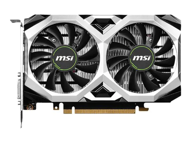 MSI GeForce GTX 1630 VENTUS XS 4G OC - Grafikkarten - NVIDIA GeForce GTX 1630 - 4 GB GDDR6 - PCIe 3.0 x16 - DVI, HDMI, DisplayPort