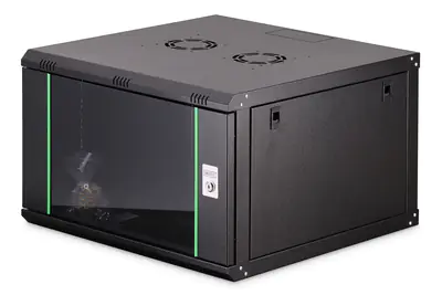 DIGITUS Wandgehäuse Dynamic Basic Serie - 600x600 mm (BxT) DN-19 07U-6/6-EC-SW