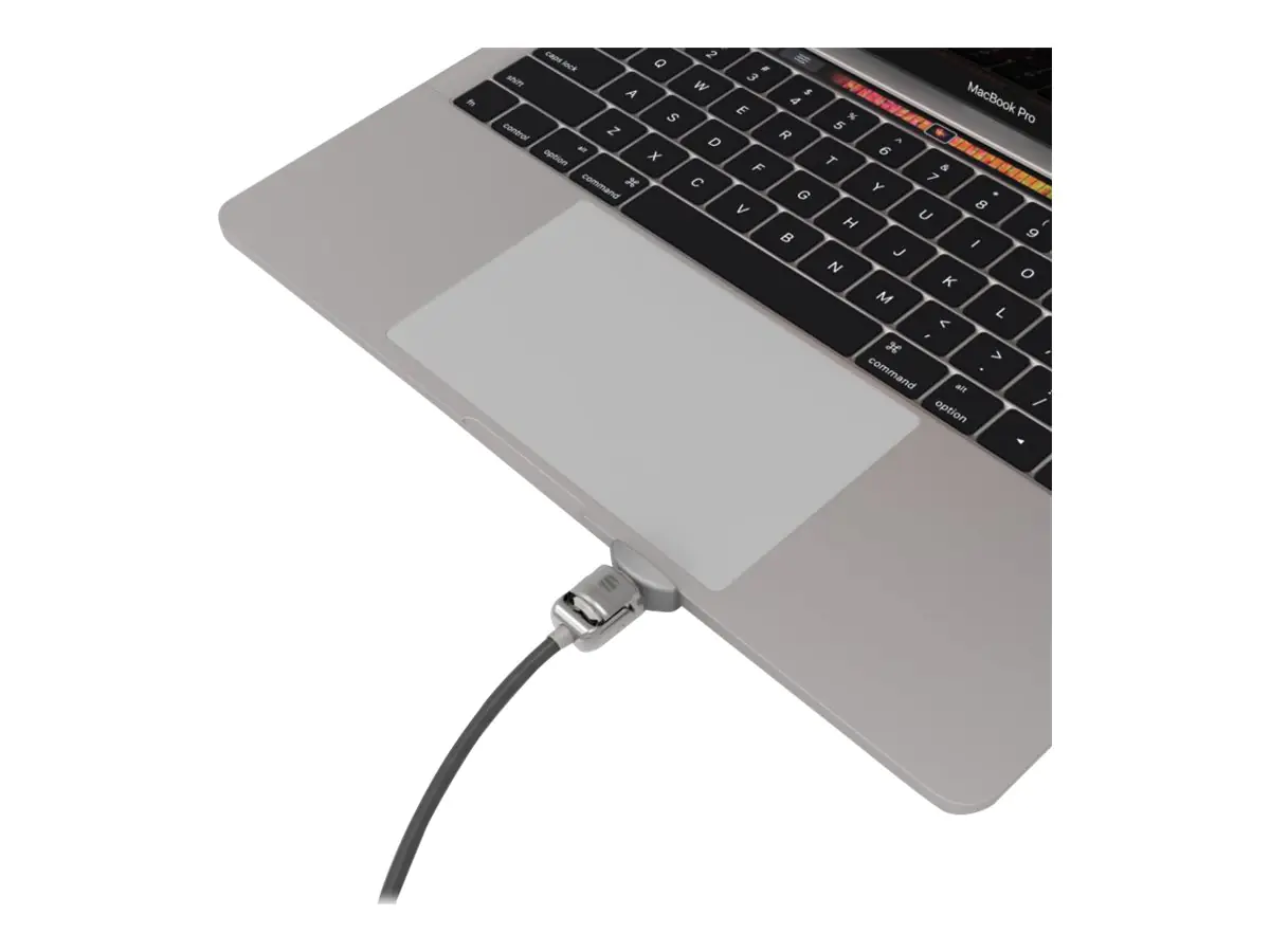 Compulocks Ledge Lock Adaptor for MacBook Pro 13" M1 & M2 with Keyed Cable Lock - Sicherheitsschlossadapter - mit Kabelschloss mit Schlüssel - für Apple MacBook Pro 13.3 in (M1, M2)