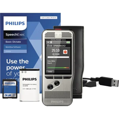 Philips Diktiergerät Digital Pocket Memo DPM6000/02 Philips Diktiergerät Digital Pocket Memo DPM6000/02