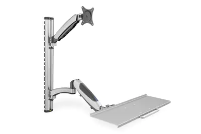 DIGITUS DA-90354 - Befestigungskit (Wandmontage, Tastaturarm, Monitorarm) - für LCD-Display/Tastatur - Bildschirmgröße: 43-69 cm (17"-27") DIGITUS DA-90354 - Befestigungskit (Wandmontage, Tastaturarm, Monitorarm) - für LCD-Display/Tastatur - Bildschirmgröße: 43-69 cm (17"-27")