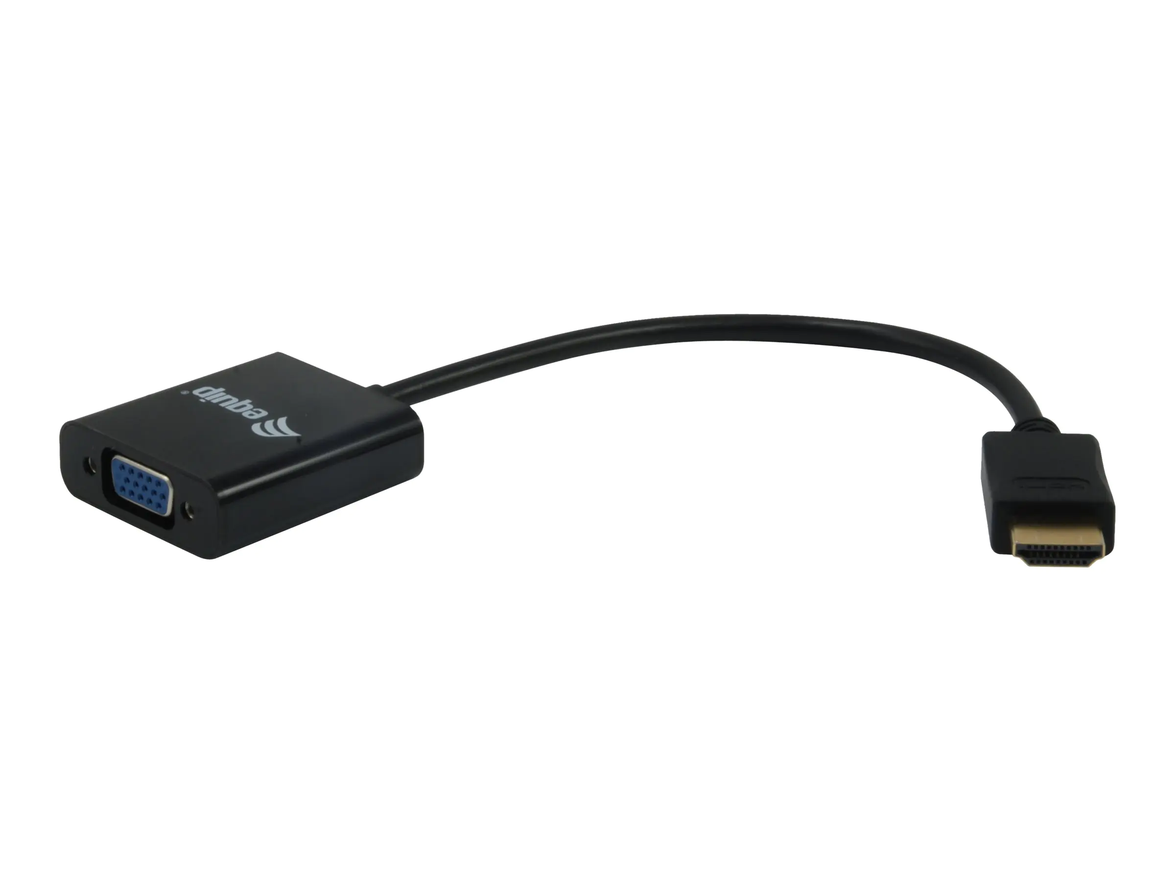 Equip 11903607, HDMI Typ A (Standard), VGA (D-Sub), Männlich, Weiblich, Gerade, Gerade