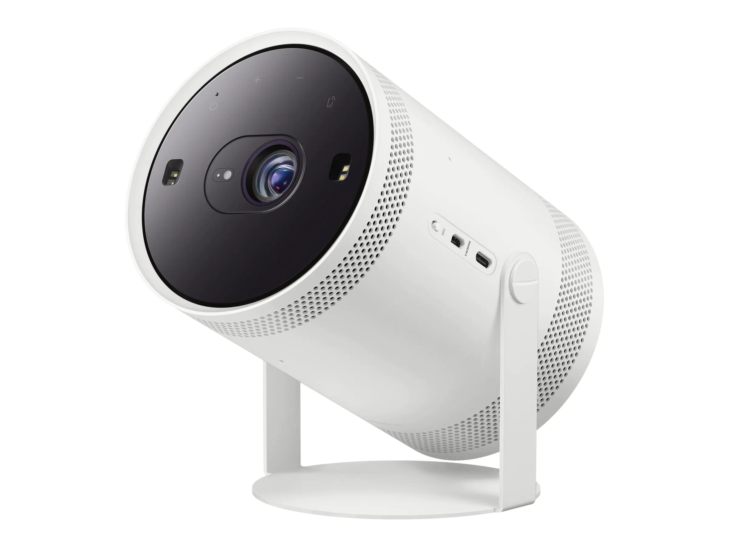 Samsung The Freestyle SP-LFF3CLAX - 2. Generation - DLP-Projektor - LED - tragbar - 230 ANSI-Lumen - Full HD (1920 x 1080) - 16:9 - 1080p - 802.11a/b/g/n/ac WLAN / AirPlay 2 - weiß
