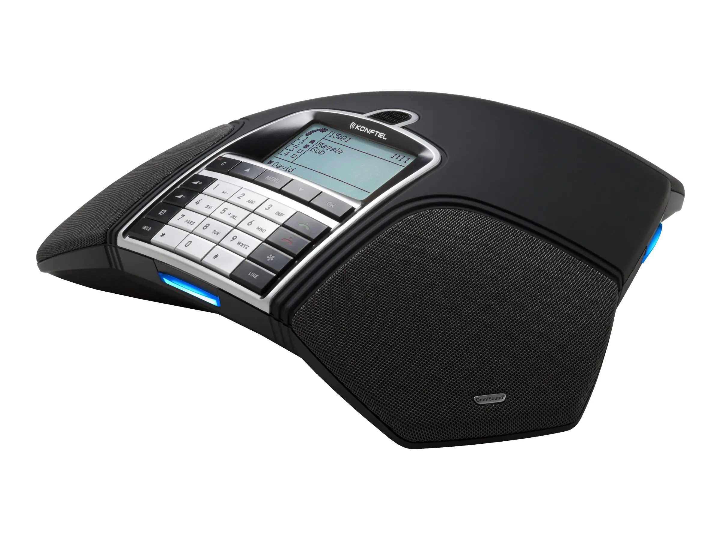 Konftel 300IP - VoIP-Konferenztelefon - fünfwegig Anruffunktion - SIP, SIP v2 - Liquorice Black - Demo