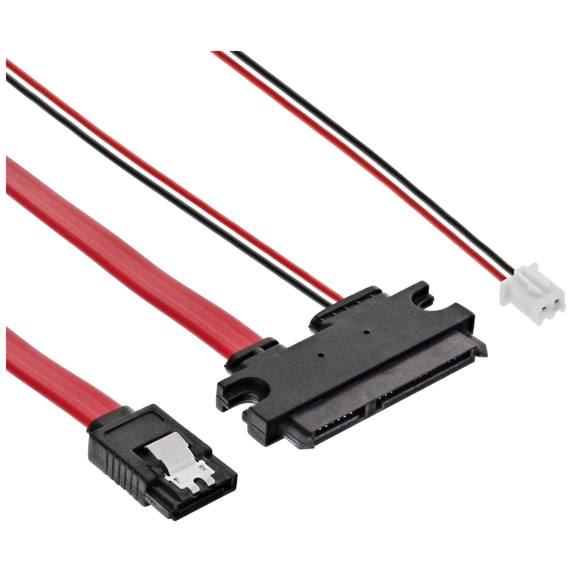 InLine - SATA-Blende, intern/extern - SATA bis SATA Spannung/7-polige ATA - 35 cm