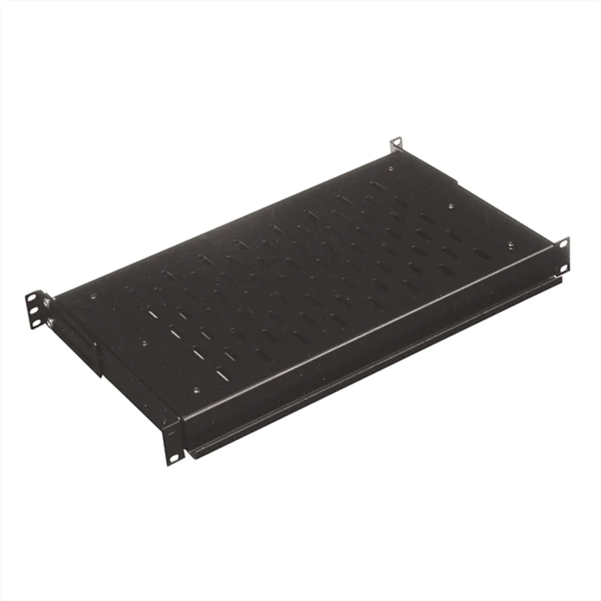 Conteg Pull-Out Shelf Series DP-PO-V - Rack - Regal - Schwarz, RAL 9005 - 1U - 48.3 cm (19") DP-PO-450V-H