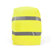 Dicota - Regenschutzhülle für Rucksack - hochsichtbar, 25 Liter - Gelb