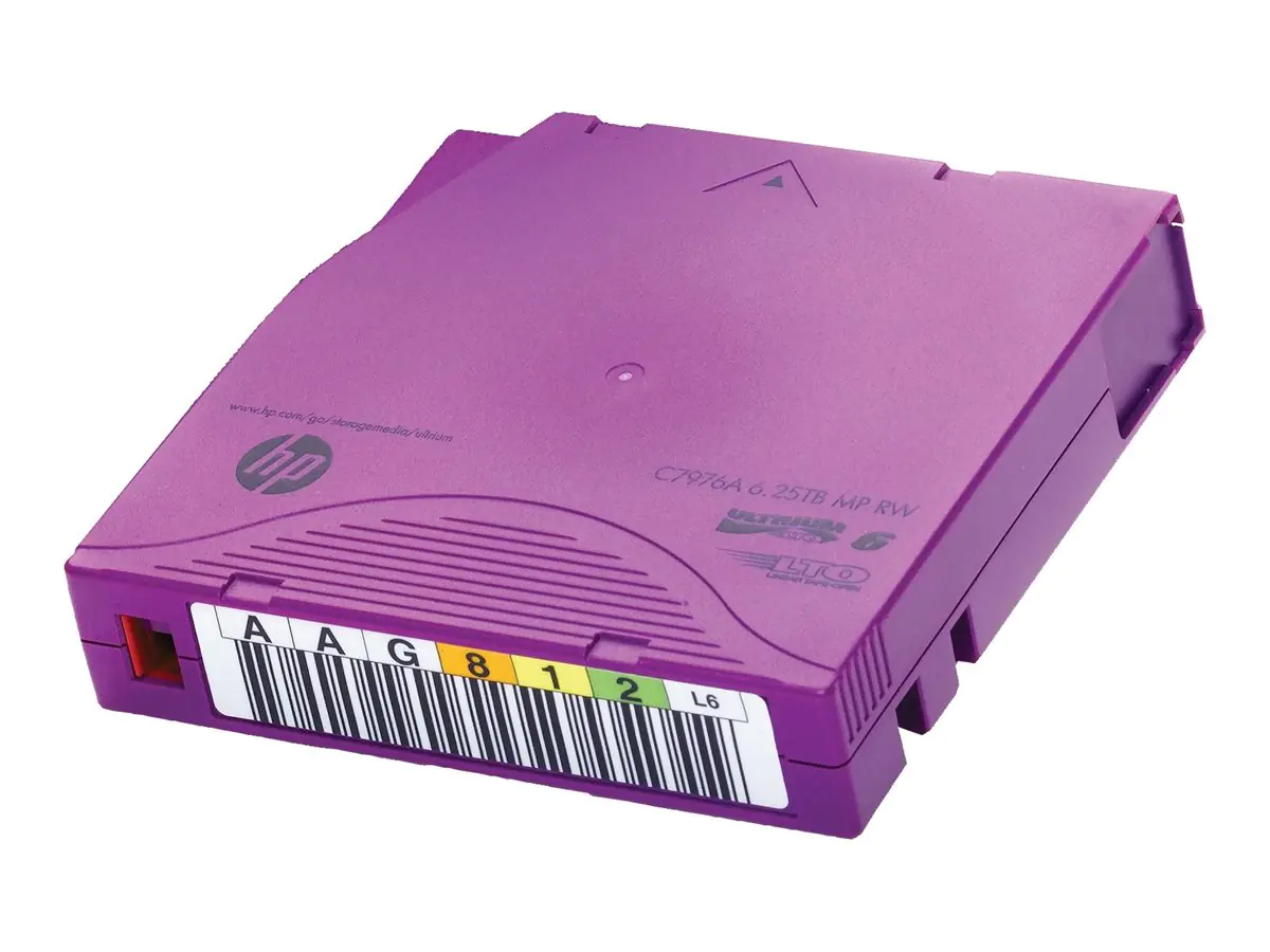 HPE RW Data Cartridge - 20 x LTO Ultrium 6 C7976AN