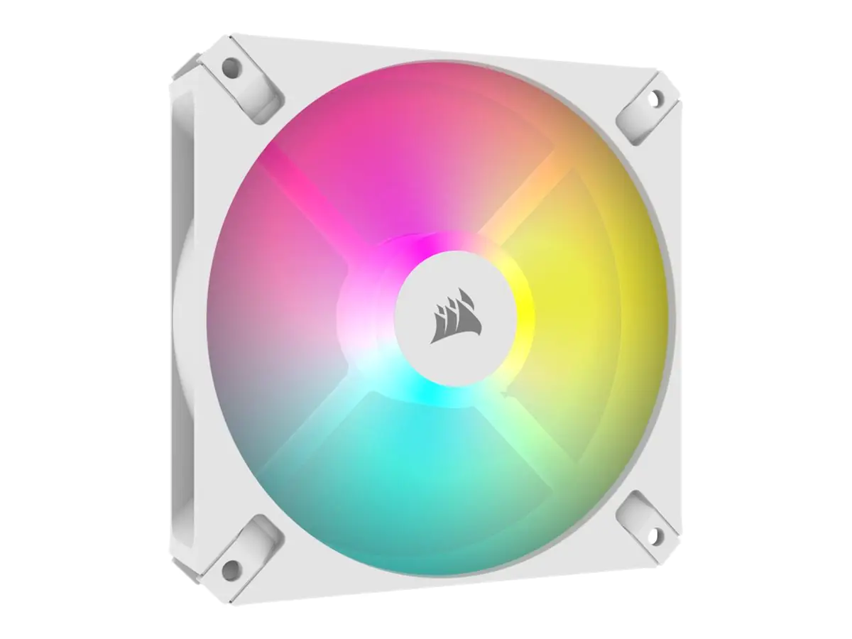 CORSAIR iCUE AR120 - Gehäuselüfter - 120 mm - weiß