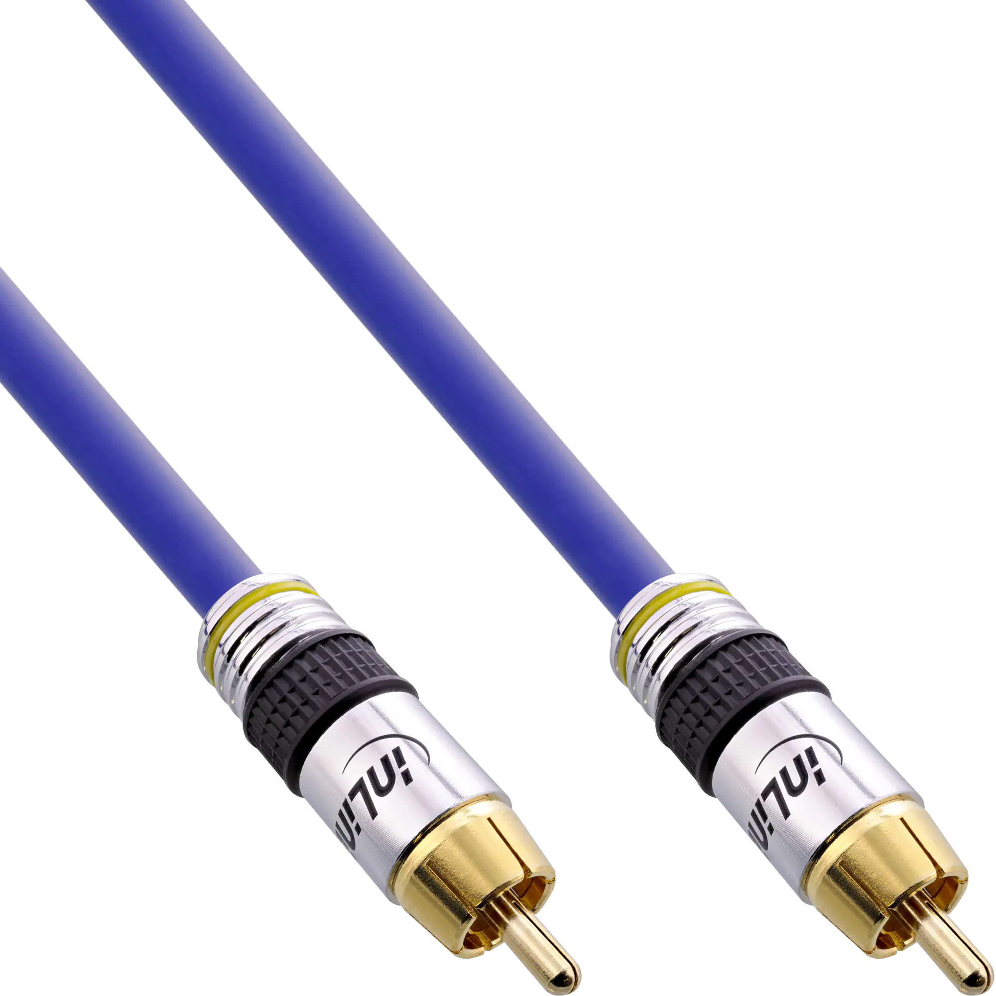 InLine Cinch Kabel VIDEO & digital AUDIO - PREMIUM - 1x Cinch St / St - 25m 89825P