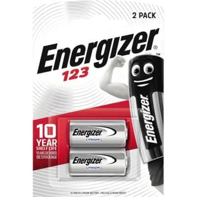 Energizer Fotobatterie Lithium 123 2 St./Pack. Energizer Fotobatterie Lithium 123 2 St./Pack.