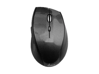 MediaRange MROS207 - Maus - optisch - 5 Tasten - kabellos - 2.4 GHz - kabelloser Empfänger (USB) - Schwarz, Kohle