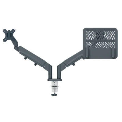 Leitz Monitorschwenkarm Ergo Monitore: 9kg Metall/Kunststoff samtgrau Leitz Monitorschwenkarm Ergo Monitore: 9kg Metall/Kunststoff samtgrau