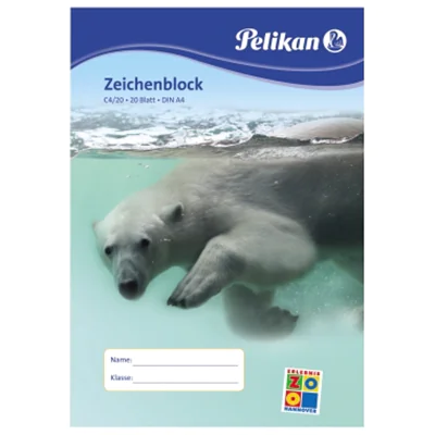 Pelikan Zeichenblock C4/20 224824 DIN A4 20Blatt Pelikan Zeichenblock C4/20 224824 DIN A4 20Blatt