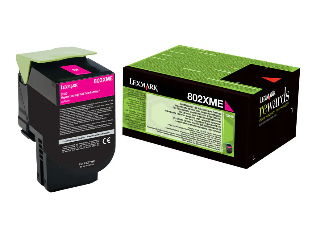 Lexmark Magenta - original - Tonerpatrone 80C2XME