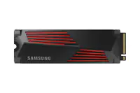 Samsung 990 PRO MZ-V9P2T0GW - SSD - verschlüsselt - 2 TB - intern - M.2 2280 - PCIe 4.0 x4 (NVMe) - 256-Bit-AES - TCG Opal Encryption 2.0 - integrierter Kühlkörper Samsung 990 PRO MZ-V9P2T0GW - SSD - verschlüsselt - 2 TB - intern - M.2 2280 - PCIe 4.0 x4 (NVMe) - 256-Bit-AES - TCG Opal Encryption 2.0 - integrierter Kühlkörper