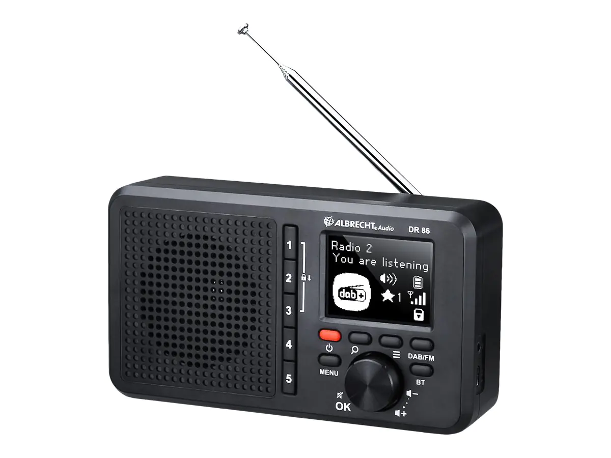 ALAN Albrecht DR 86 - Tragbares DAB-Radio ALAN Albrecht DR 86 - Tragbares DAB-Radio