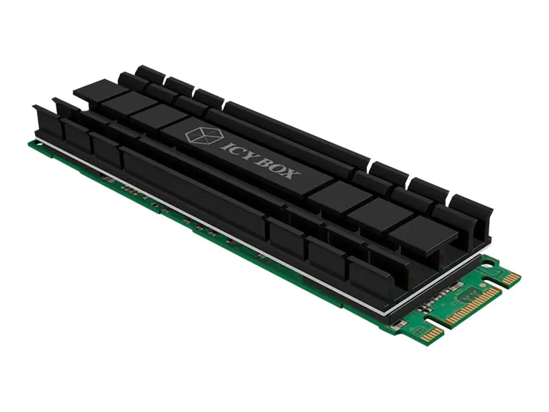 ICY BOX IB-M2HS-701 - Solid State Drive Kühlkörper - Schwarz