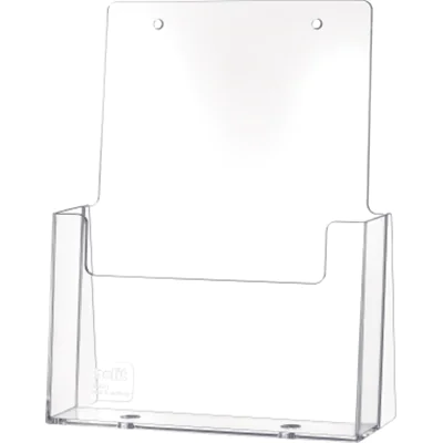 helit Prospekthalter H2352102 DIN A5 1Fach PS glasklar helit Prospekthalter H2352102 DIN A5 1Fach PS glasklar