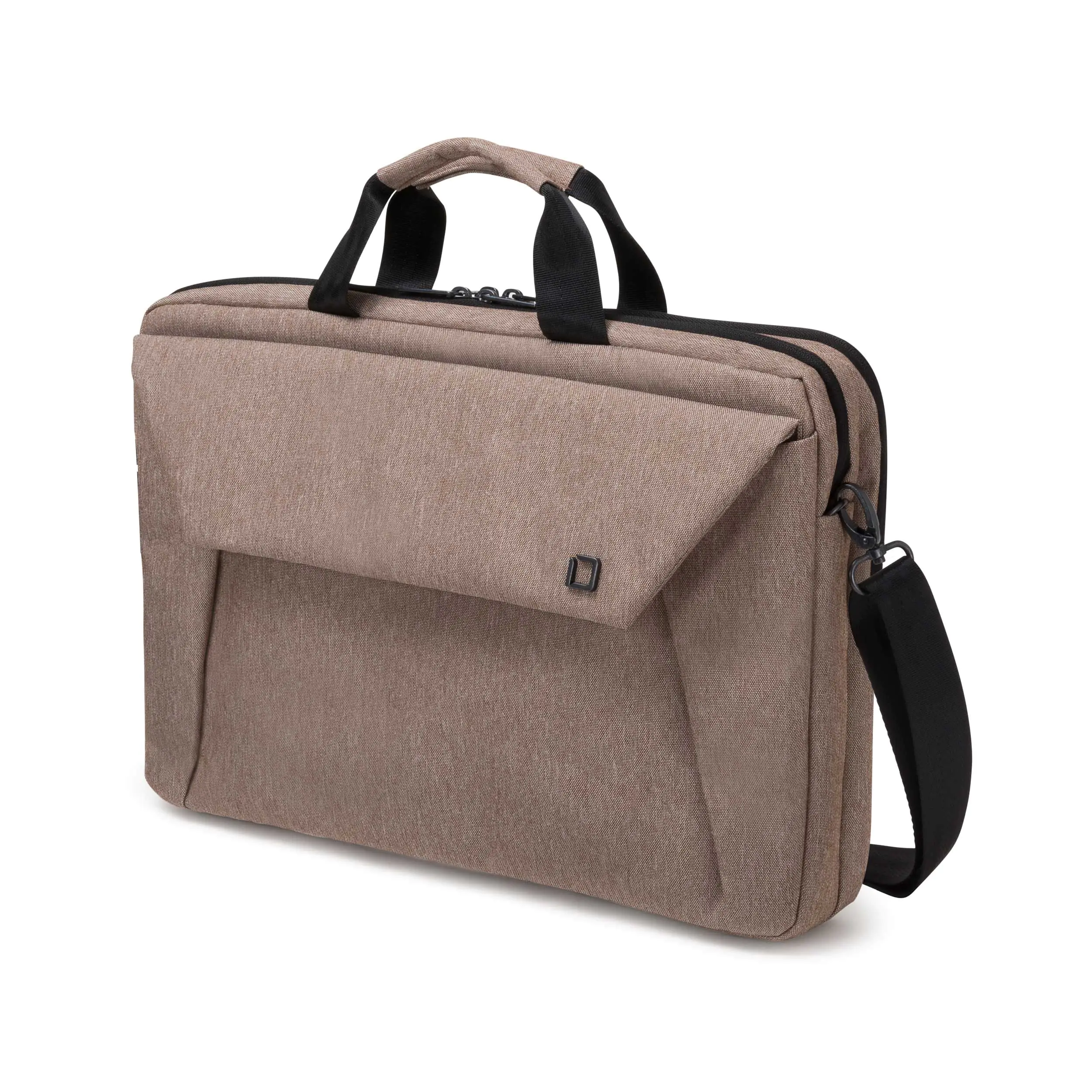 Dicota Slim Case Plus EDGE - Notebook-Tasche - 33.8 cm - 12" - 13.3" - Sandstone