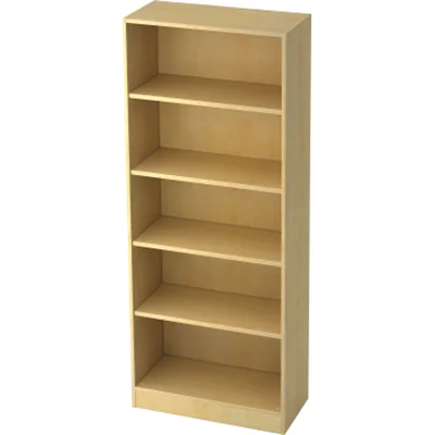 Hammerbacher Regal Solid V6000/3 5OH 80x40x200,4cm ahorn Hammerbacher Regal Solid V6000/3 5OH 80x40x200,4cm ahorn
