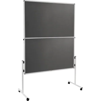 Legamaster Moderationswand 7-209300 120x150cm klappbar Filz grau Legamaster Moderationswand 7-209300 120x150cm klappbar Filz grau