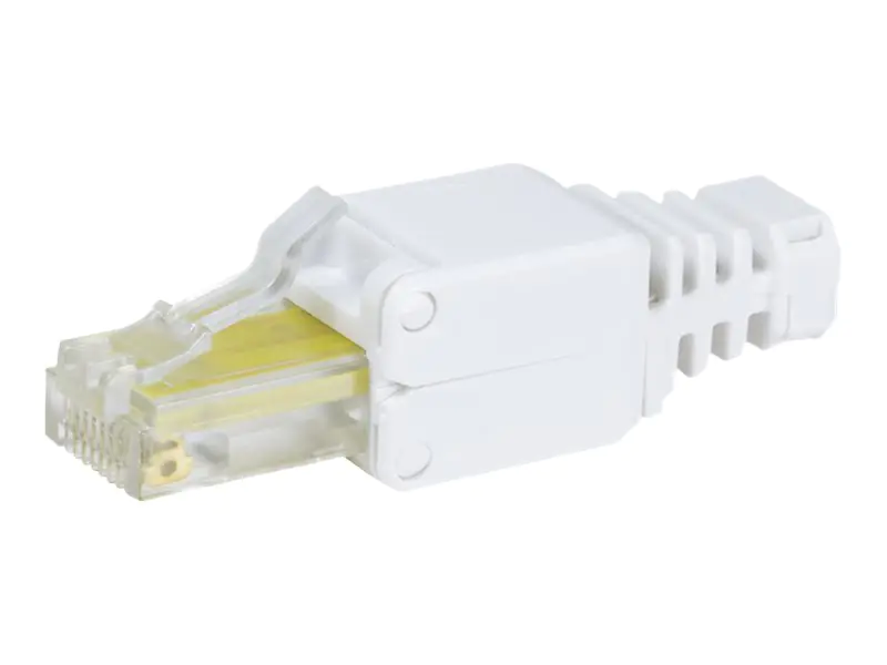 LogiLink Professional - Netzwerkanschluss - RJ-45 (M) - UTP - CAT 5e - weiß (Packung mit 1000)