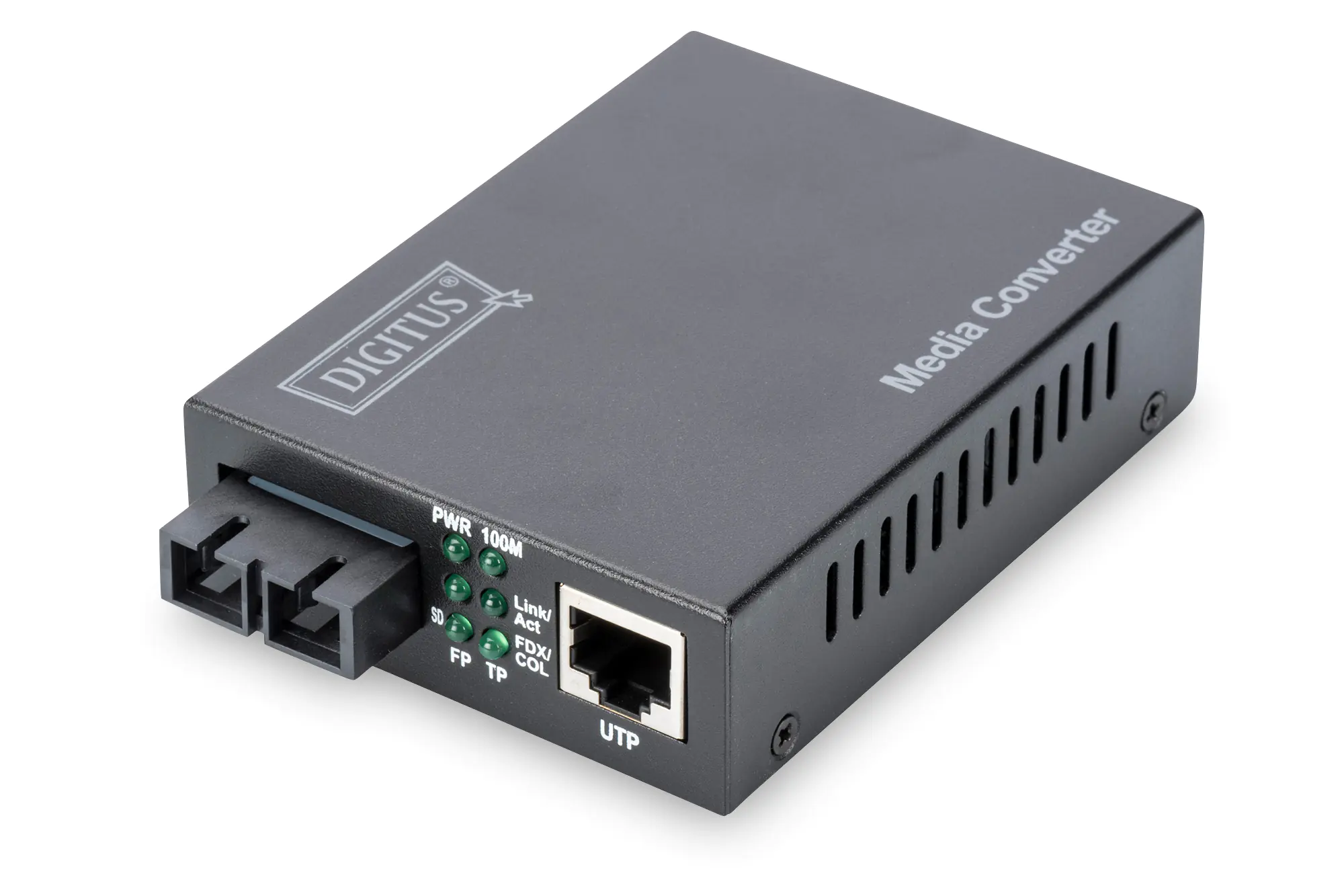 DIGITUS DN-82020-1 - Medienkonverter - 100Mb LAN - 10Base-T, 100Base-FX, 100Base-TX - RJ-45 / SC multi-mode - bis zu 2 km - 1310 nm DIGITUS DN-82020-1 - Medienkonverter - 100Mb LAN - 10Base-T, 100Base-FX, 100Base-TX - RJ-45 / SC multi-mode - bis zu 2 km - 1310 nm
