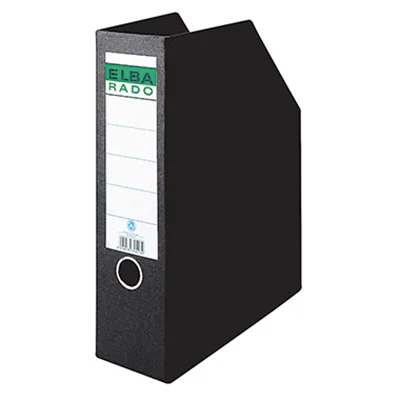 ELBA Stehsammler 100420838 DIN A4 85mm Hartpappe schwarz ELBA Stehsammler 100420838 DIN A4 85mm Hartpappe schwarz