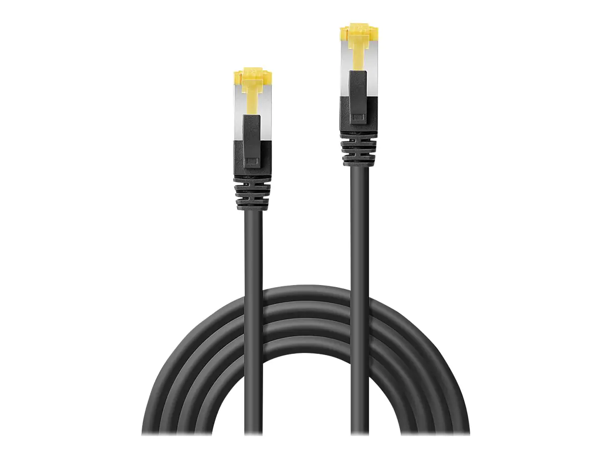 Lindy - Patch-Kabel - RJ-45 (M) zu RJ-45 (M) - 5 m - SFTP, PiMF - CAT 7 (Kabel) / CAT 6a (Anschlüsse) - halogenfrei, ohne Haken - Blau Lindy - Patch-Kabel - RJ-45 (M) zu RJ-45 (M) - 5 m - SFTP, PiMF - CAT 7 (Kabel) / CAT 6a (Anschlüsse) - halogenfrei, ohne Haken - Blau