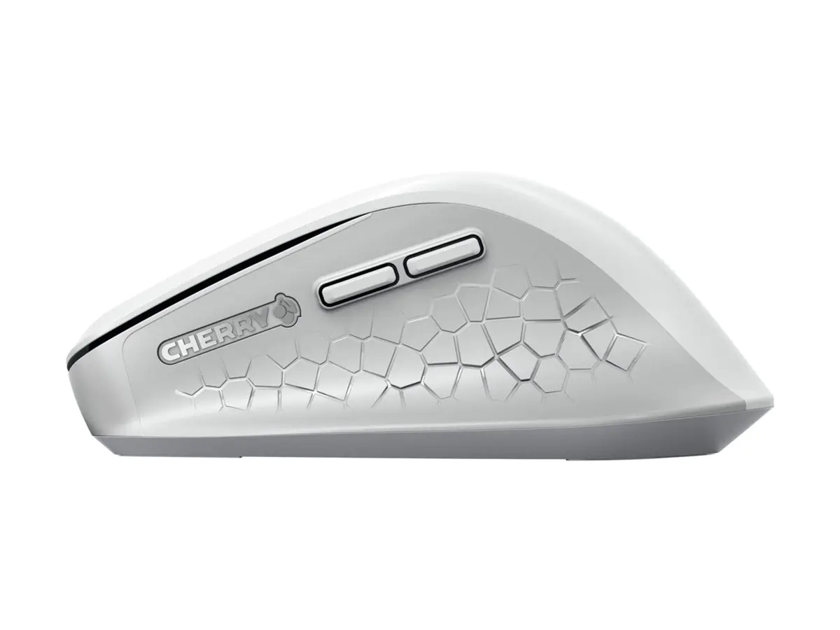 Cherry STREAM MOUSE COMFORT - Maus - ergonomisch - Für Rechtshänder - optisch - 6 Tasten - kabellos - 2.4 GHz - kabelloser Empfänger (USB) JW-8550-0