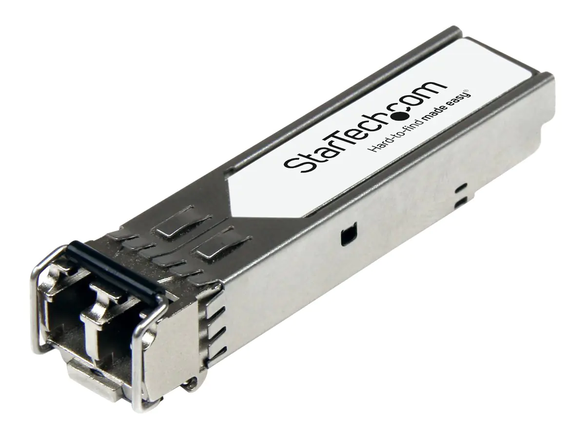 StarTech XBR-000180-ST Transceiver Modul (SFP+ Module, 10GBase-SR Brocade kompatibel, Glasfaser, 850nm, LC Multimode mit DDM) - SFP+-Transceiver-Modul (gleichwertig mit: Brocade XBR-000180) - 10 GigE - 10GBase-SR - LC Multi-Mode - bis zu 300 m - 850 nm