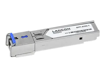 Lancom SFP-AON-1 - SFP (Mini-GBIC)-Transceiver-Modul - AON, 1GbE - 1000Base-BX10-U, 1000BASE-BX20-U - SC/UPC Einzelmodus - bis zu 20 km - 1310 (TX) 60200
